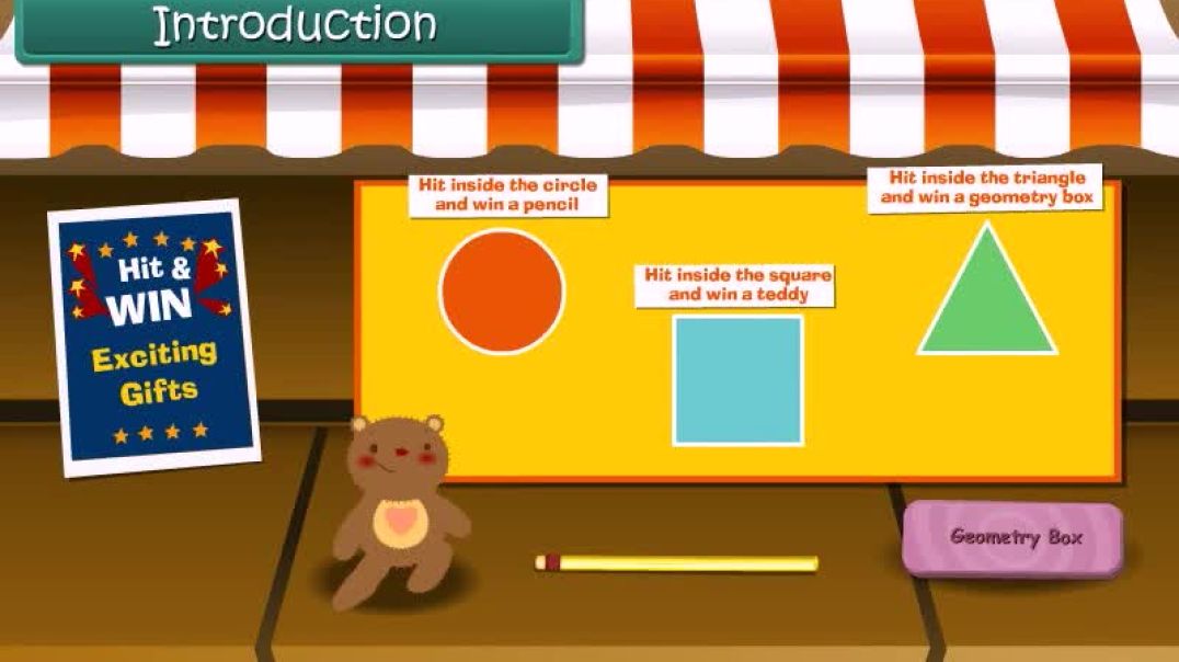 Class 5 English Medium Maths Animated video of Geometrical Shape