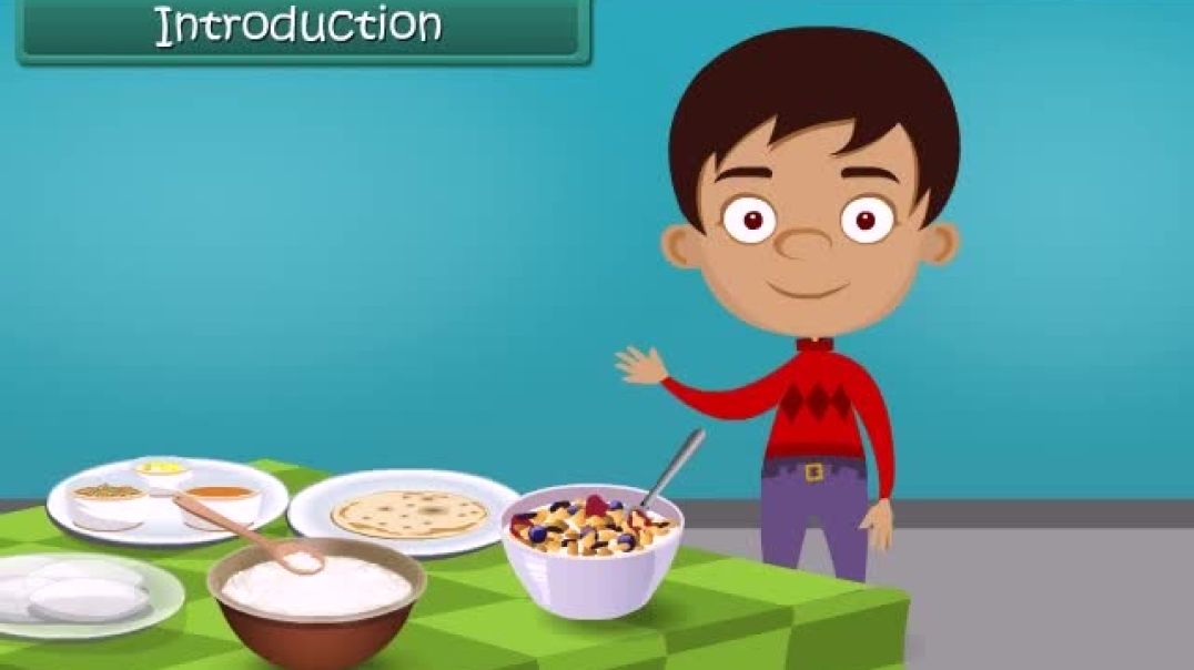 Class 6 English Medium science Animated video of Components of Food