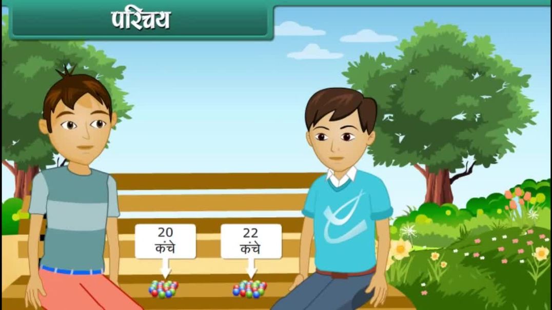 Class 6 Hindhi Medium maths Animated video of Whole Numbers 6 Maths