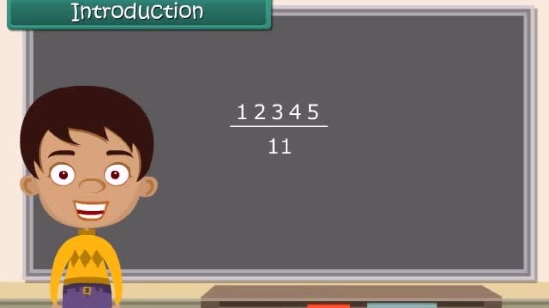 Class 6 English Medium Maths Animated video ofDivisibility Rules