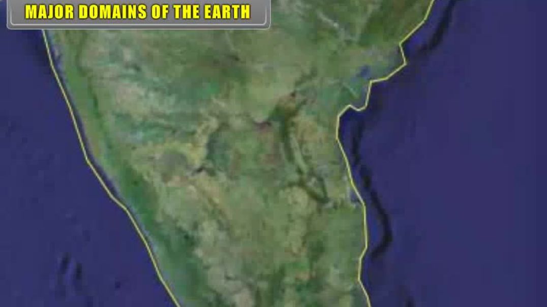 Class 6 English Medium Social science Animated video of MAJOR DOMAINS OF THE EARTH