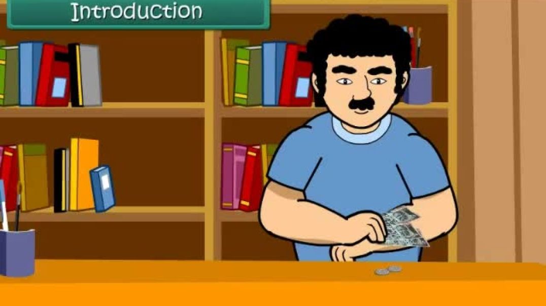 Class 1 English Medium EVS Animated video of Maths Money