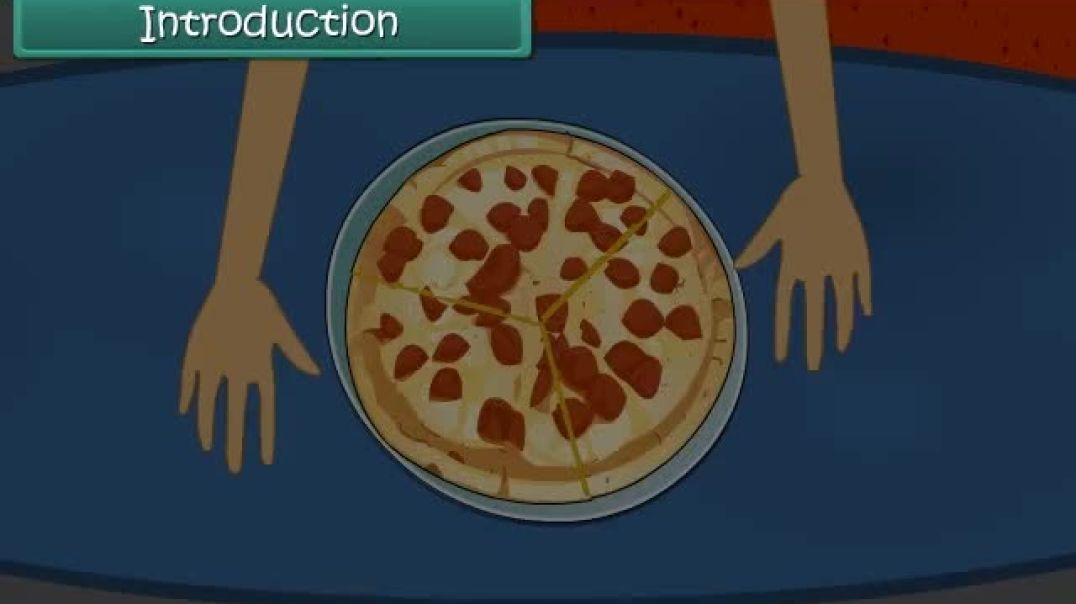 Class 6 English Medium Maths Animated video of Addition and Subtraction of Fractions