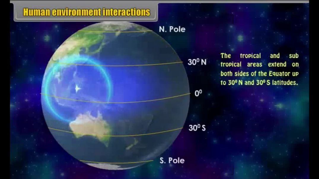Class 7 English Medium Social Science Animated video of Human Environment Interactions