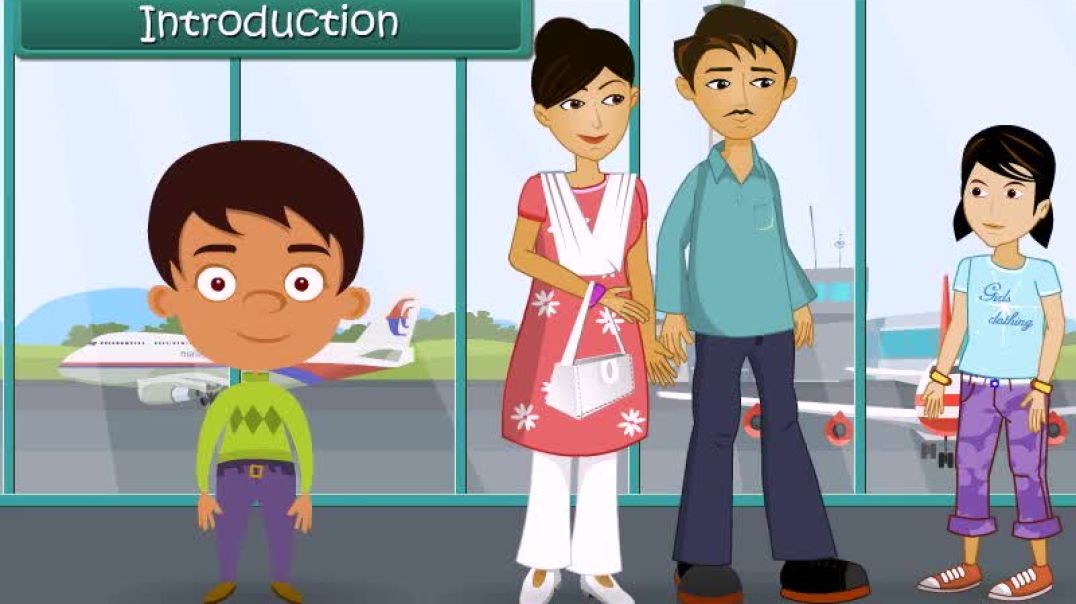 Class 4 English Medium EVS Animated video of Means of Transport