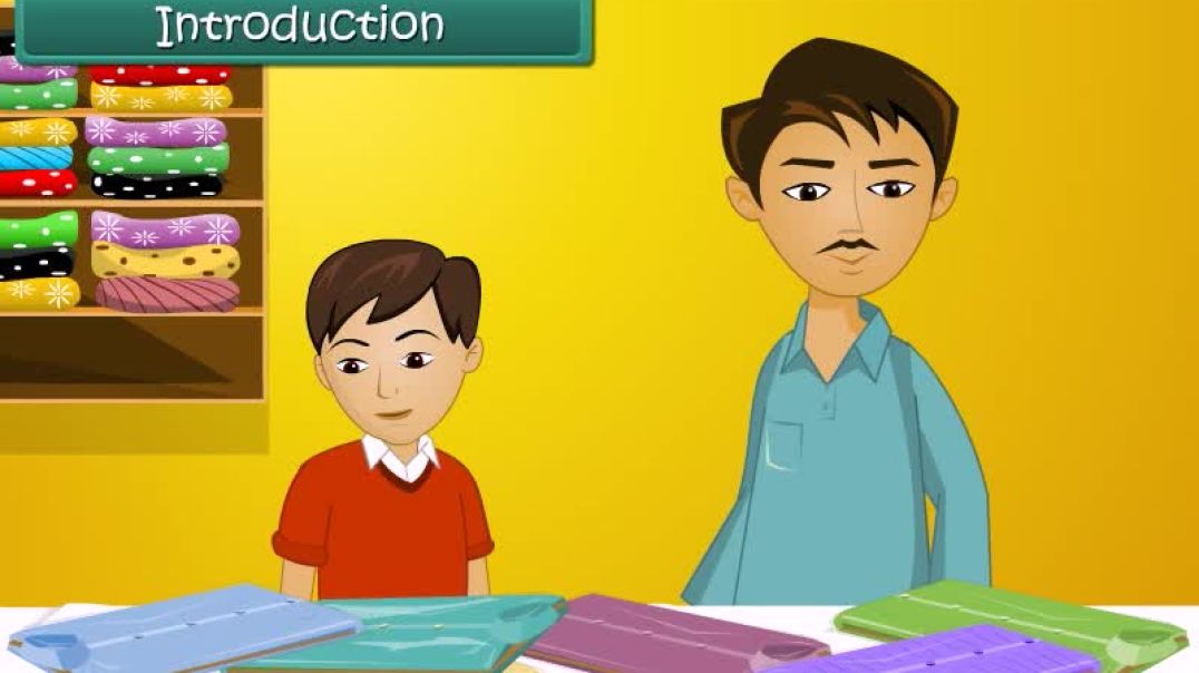 Class 1 English Medium EVS Animated video of Clothes