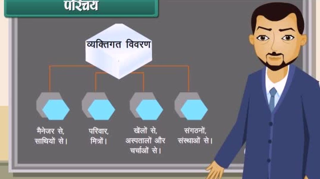Class 8th_Hindhi Mediam Maths Animated video of Data Handling