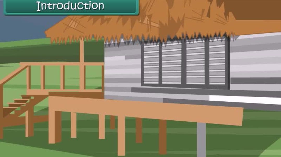 Class 4 English Medium EVS Animated video of Houses and Environment