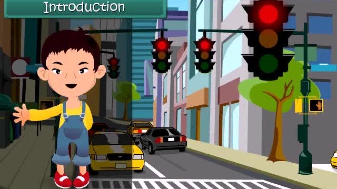 Class 1 English Medium EVS Animated video of  Safety And First Aid