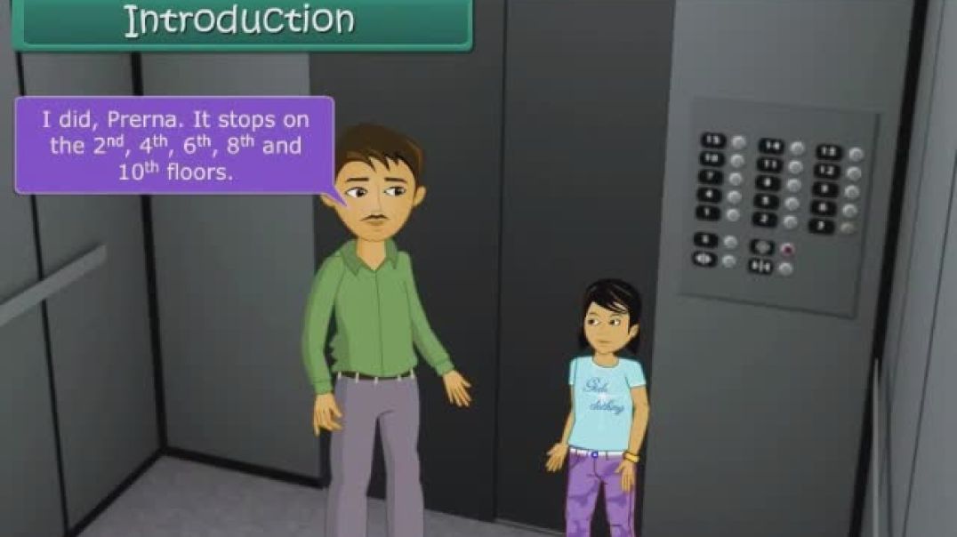 Class 5 English Medium Maths Animated video of Measurement of Multiples and Factors