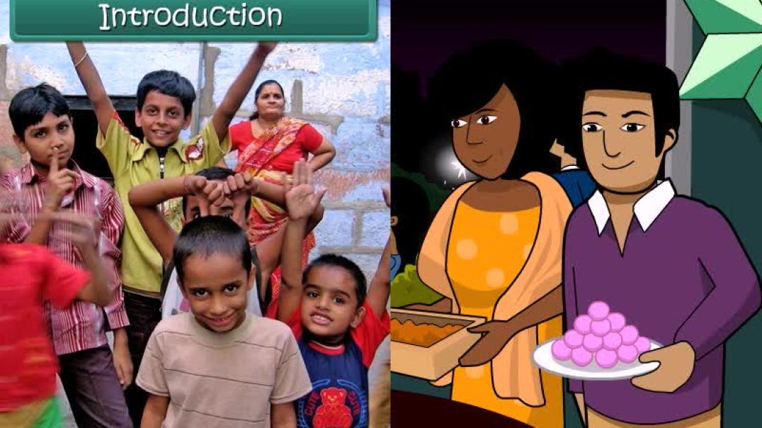 Class 4 English Medium EVS Animated video ofOur festivals