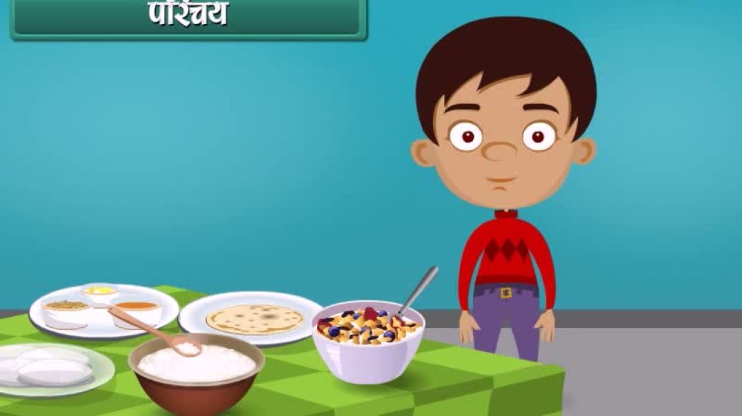 Class 6 Hindhi Medium Science Animated video of Components of Food