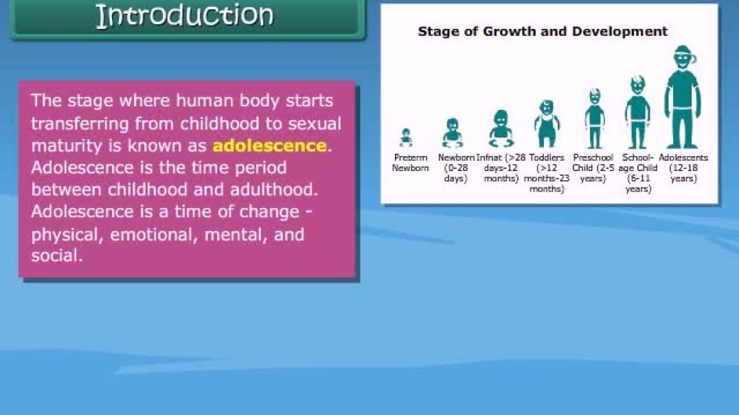 Class 8th_EM_Science_⁣ Animated video of Reaching the Age of Adolescence