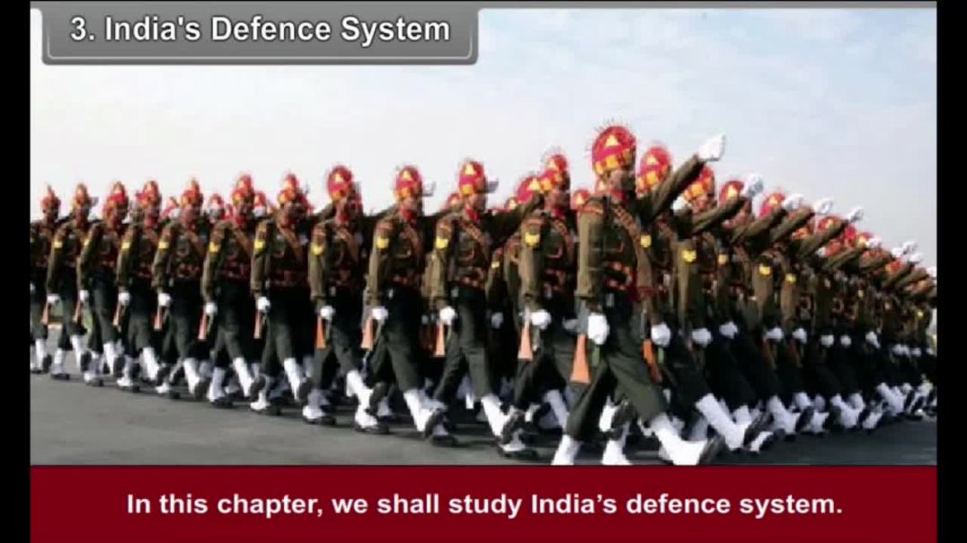 Class 8 English Medium Social Science indias defence system