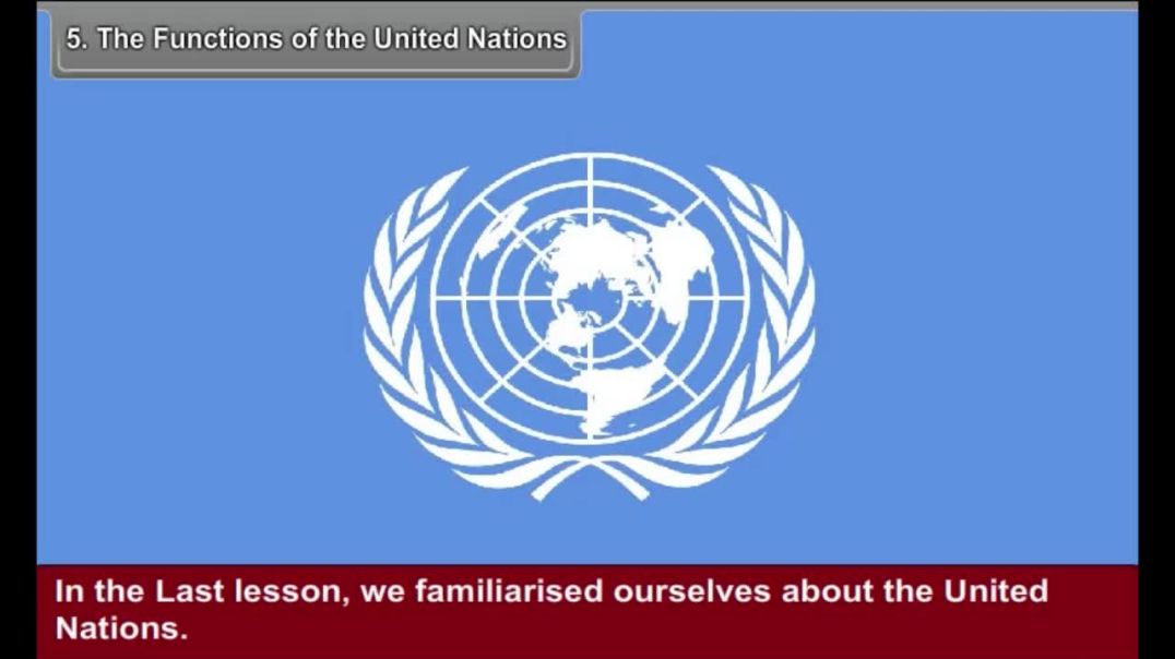⁣Class 8th_EM_Social Science_⁣the functions of united nations