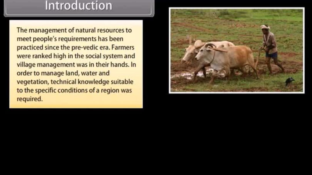 Class 10th_English Mediam Biology Animated video Of Management of Natural Resources