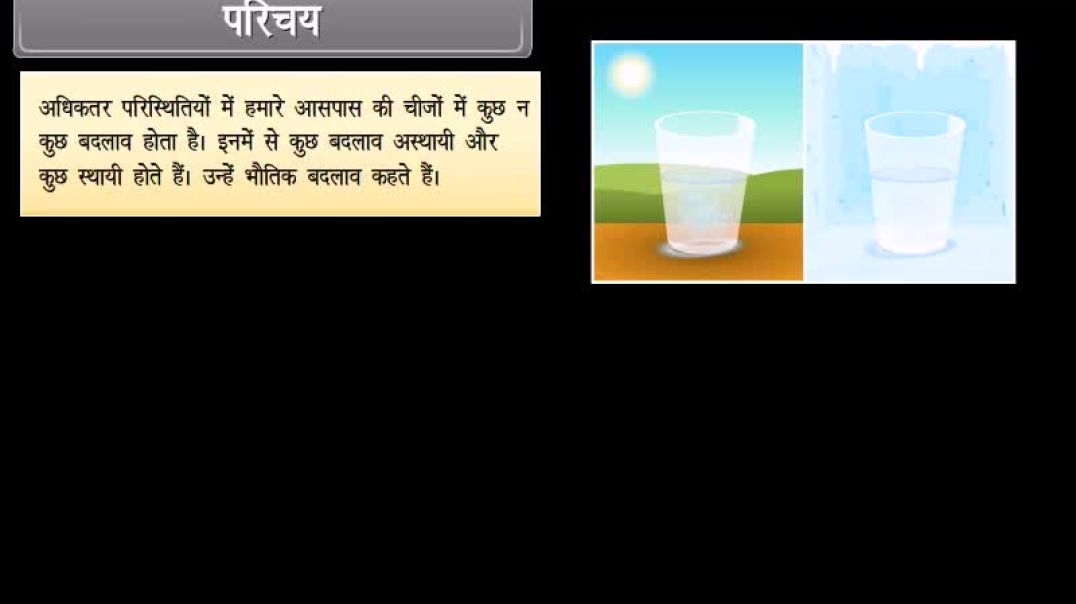 Class 10th hindhi Mediam Chemistry Animated video of Chemical Reactions and Equations