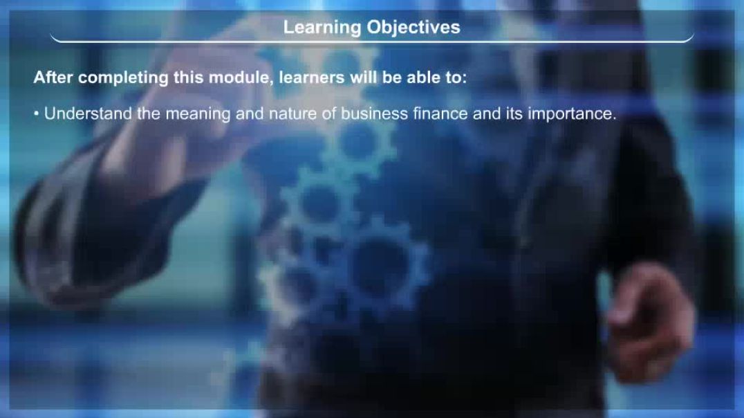 Class 11 th English Mediam Commerce Animated video of Sources Of Business finance