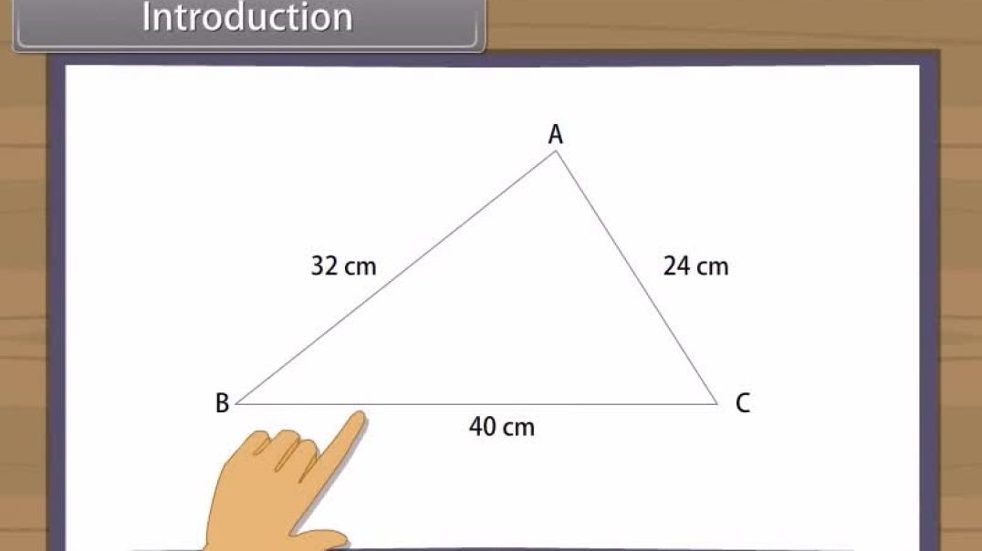Class 9th_English Mediam Maths Animated video of Heron’s Formula