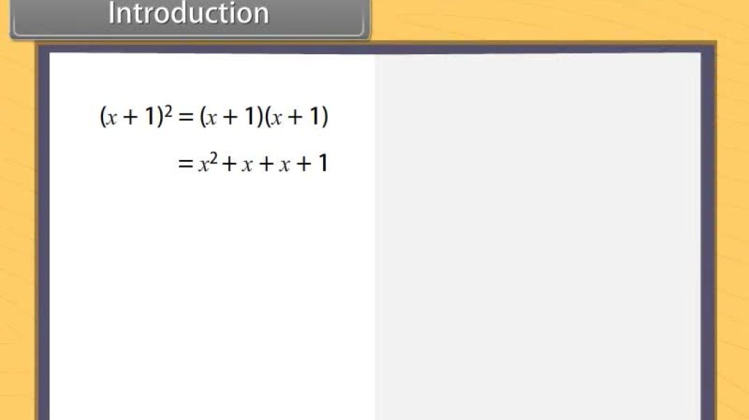 Class 11 th English Mediam Maths Animated video of Bionomial Theorem