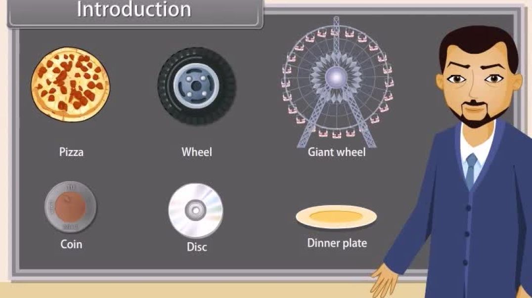 Class 11 th English Mediam Maths Animated video of Circle