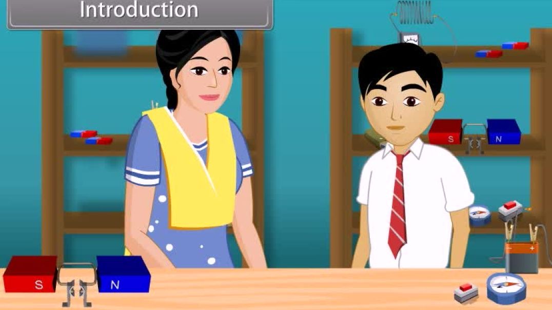 Class 12 th English Medium Physics Animated video Of Moving charges and magnetism-I