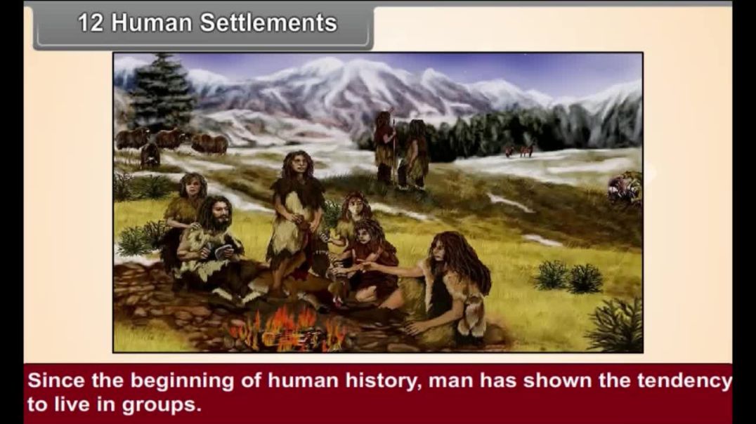 Class 8 English Medium Social Science Human Settlements