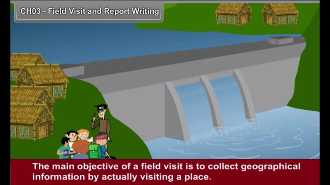 Class 8 English Medium Social Science Field Visit and Report Writing