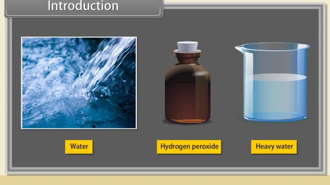 Class 11 th English Mediam Chemistry Animated video of Hydrogen-II