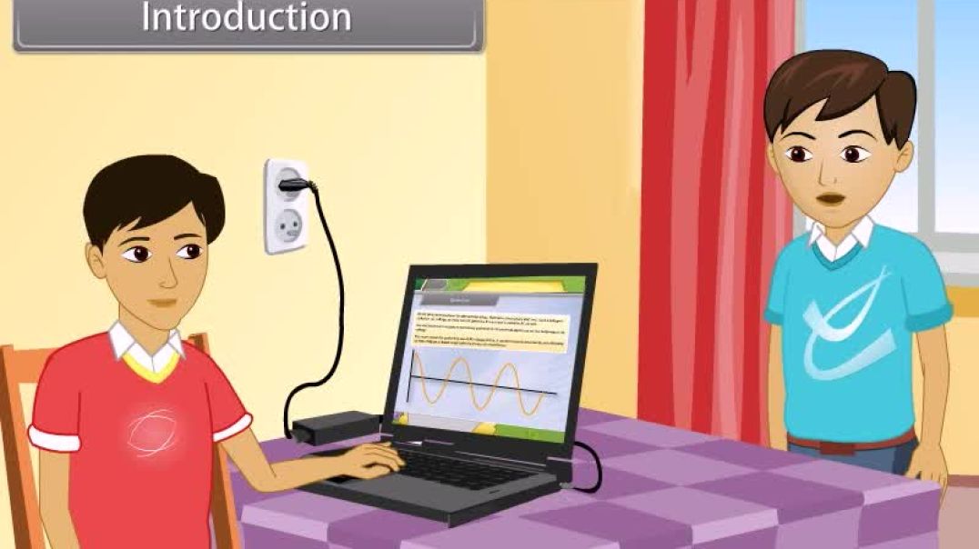 Class 12 th English Physics Animated video Of Alternating current-I